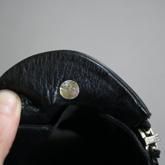 CINZIA ARAIA goth zipper wooden wedge sandals - Picture 6 of 8